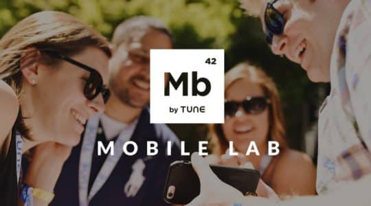 mobile marketing, marketers, TUNE, mobile lab