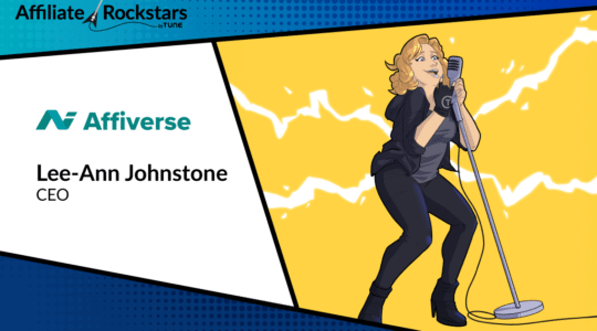 TUNE Affiliate Rockstar Lee-Ann Johnstone